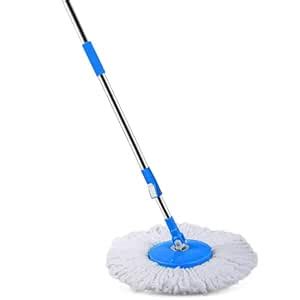 JIALTO Swiperr Spin Mop Stick Rod Only Without Bucket with 1 Microfiber ...