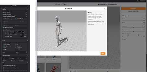 Import Mixamo 的图像结果