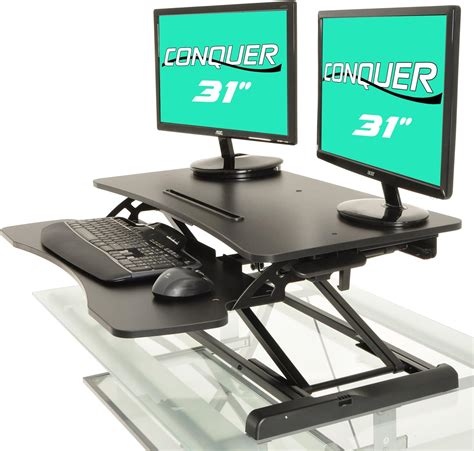 Conquer Height Adjustable Standing Desk Monitor India | Ubuy