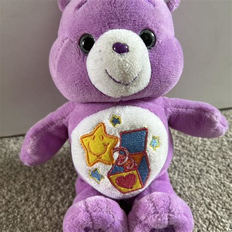 ⭐️ CARE BEAR ⭐️ Cute purple care bear Great... - Depop
