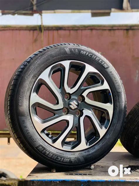 16 Inch 4 Hole 100 Pcd Maruthi OG Baleno 4 Used Alloys&195/55/16 Tyers ...
