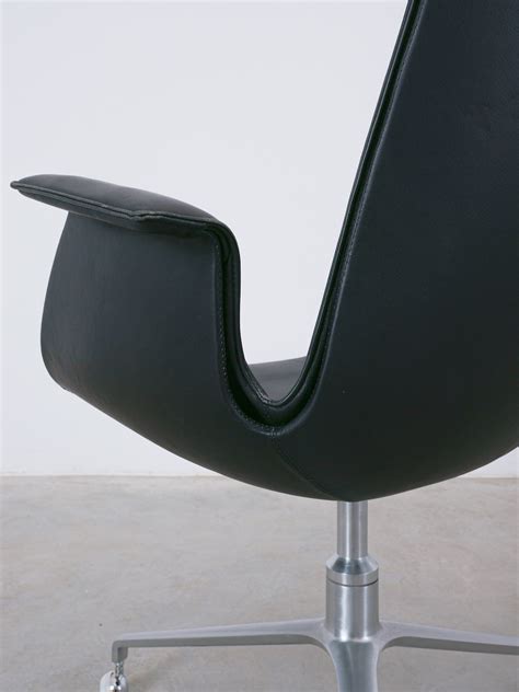 Fabricius and Kastholm Desk Chairs FK 6725, 1964 - Black High Back ...