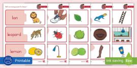 Grade R Phonics: Self-correcting Puzzles Letter g