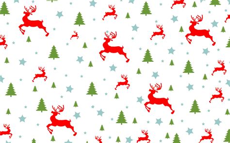 Christmas Pattern Wallpaper Background