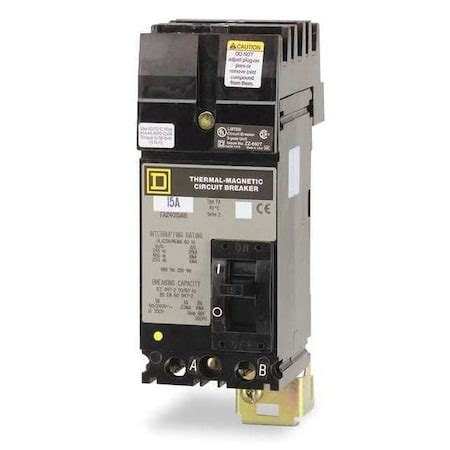 SQUARE D 30, 2 pole Circuit Breaker, FA, 480VAC, - FA24030AC