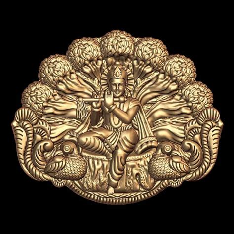 Lord Krishna 3D Models for 3D Printing