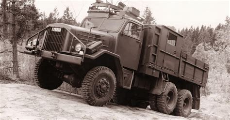 Scania-Vabis LA 82 from 1960 to 1962 (6x6) :: truckinfocus.com