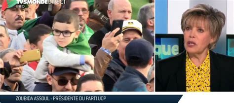 VIDÉO. Algérie : Zoubida Assoul, présidente de l'UCP, tire le bilan d ...