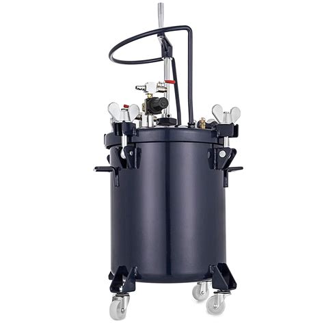 VEVOR Pressure Paint Pot 5Gallon (20 Liters) Pressure Pot Tank Spray ...
