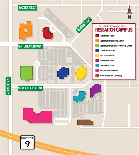 Ou Campus Map Whitehurst Building Long Range Transportation Plan