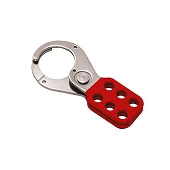 Lockout Safety Supply 7620 Lockout Tagout Hasp with Plastic-Coated ...