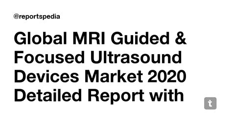 Global MRI Guided & Focused Ultrasound Devices Market 2020 Detailed ...