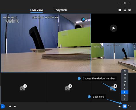 Reolink PC Client 的图像结果