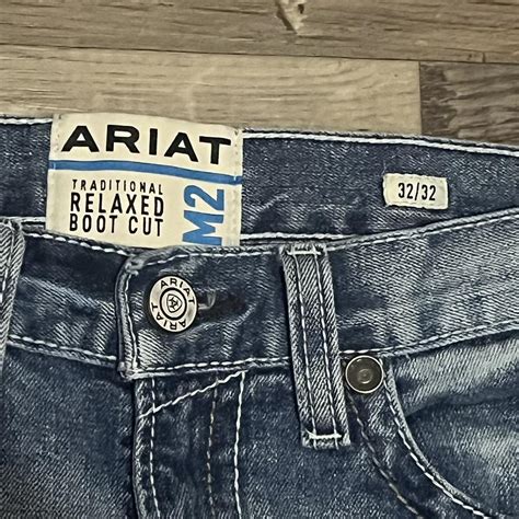 Ariat M2 denim jeans Relaxed bootcut 32/32 Has... - Depop