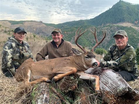 OREGON COLUMBIAN BLACKTAIL DEER HUNT