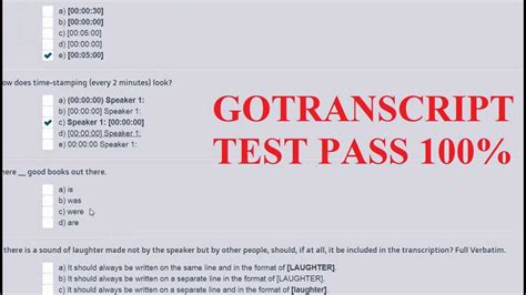 Image result for Gotranscript Correct Answers