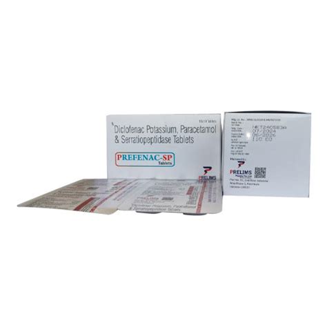 PREFENAC-SP Tablets Prelims Pharma Pvt. Ltd.