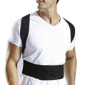 Buy NUCARTURE Adjustable Shoulder Corrector Posture Belt Back Support ...