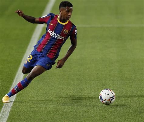 Barcelona's Fati out for four months after knee surgery - Rediff Sports