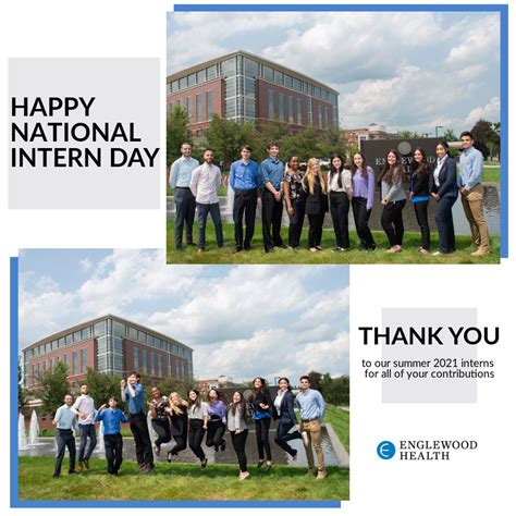 Englewood Hospital on LinkedIn: #nationalinternday