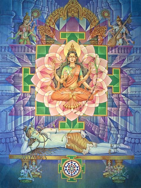 Tripura Sundari – High Quality Print of Artwork by Pieter Weltevrede ...
