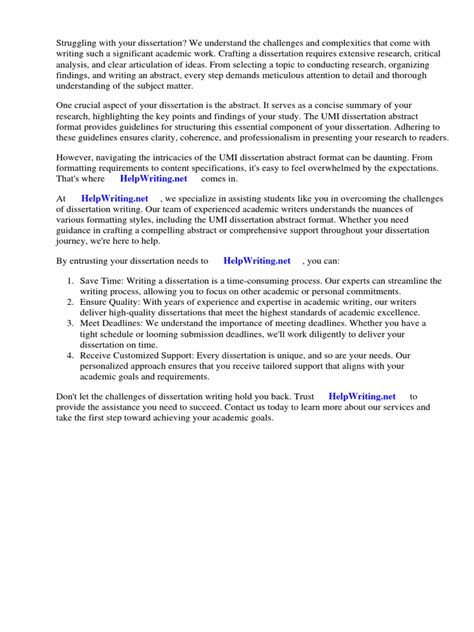 Image result for Dissertation Abstract Sample