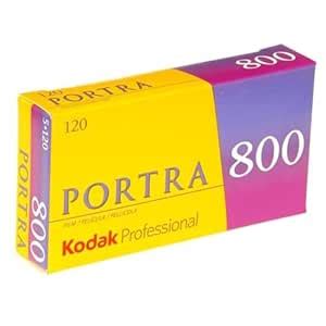 Kodak 812 7946 Professional Portra 800 Color Negative Film 120 (ISO 800 ...
