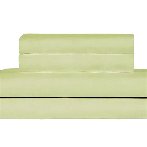 Cotton Heathered Melange Jersey Knit Bed Sheet Set, solid color themed ...