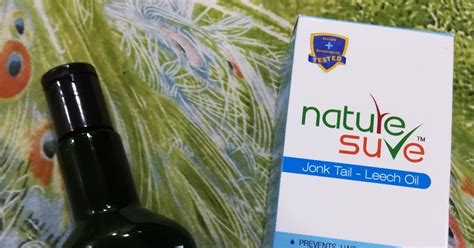 Product Review: Nature Sure Jonk Tail (Leech Oil) ~ So-Saree