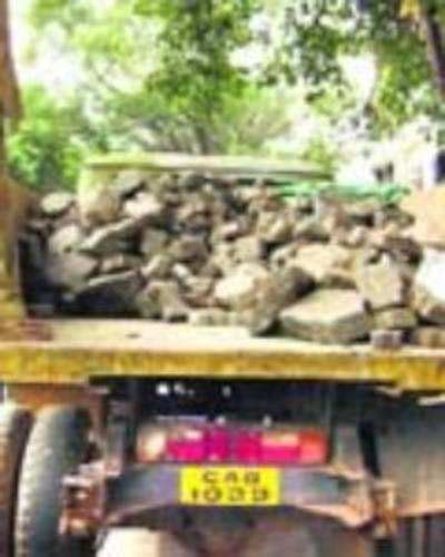 Missing cobble stones mystery solved