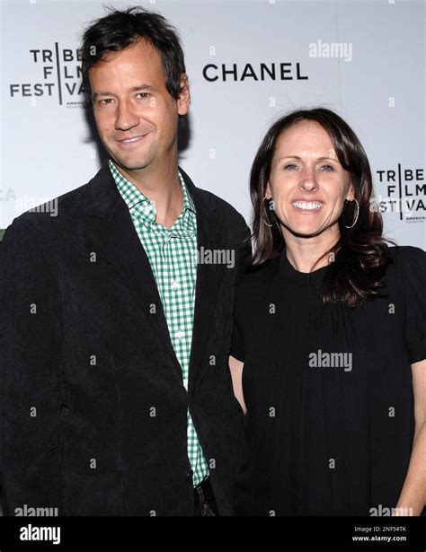Artist Fritz Chesnut and wife actress Molly Shannon attend the 4th ...