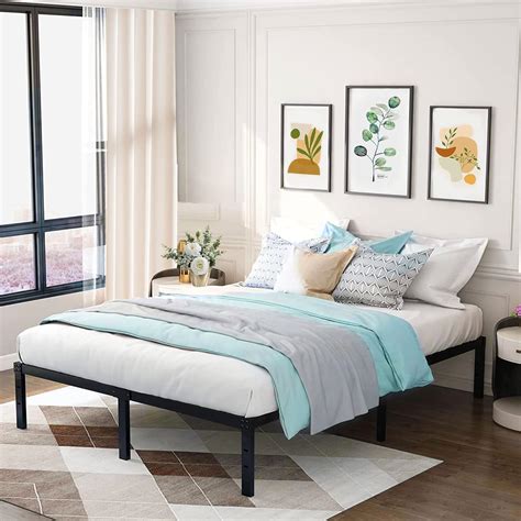 Amazon Metal Bed Frame Queen Size at Marjorie Summerville blog