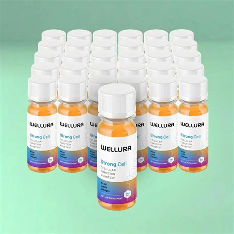 Amazon.com: Strong Cell | Cellular Function Booster Liquid | NADH, CoQ10, Collagen. 90 ...