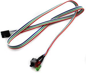 VGS MARKETINGS POWER SWITCH WIRE CONNECTOR ATX CPU CABINET TO ...