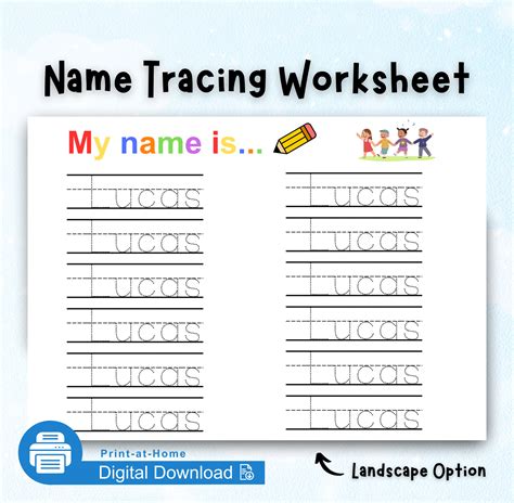 Lucas Tracing Name 的图像结果