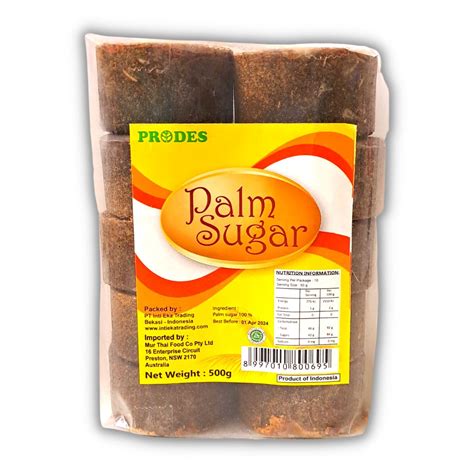 (INDONESIA) PRODES – Palm Sugar (cut) 500G - Asia Grocery Town