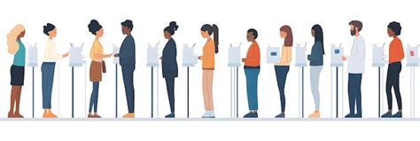 Modern Image of People Voting 的图像结果