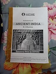 Buy Old NCERT Ancient India (RS Sharma) Handwritten Summary Notes by ...