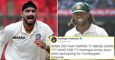 Andrew Symonds Reveals That Harbhajan Singh Apologised To Him For ...