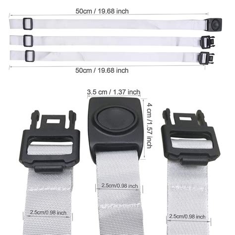 ZARPMA High Chair Straps, 3 Point Harness Straps India | Ubuy