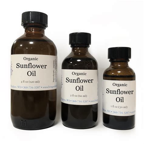 Sunflower Oil, Organic – Living Earth Herbs Apothecary | Organic Bulk ...
