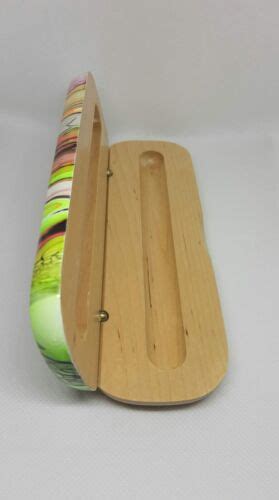 Buy Stunning painted Pen Case. Wooden pen case. Colorado Artist ...