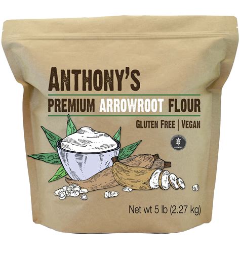 Anthony's Goods - Arrowroot Powder: Certified Gluten-Free – Anthonys Goods