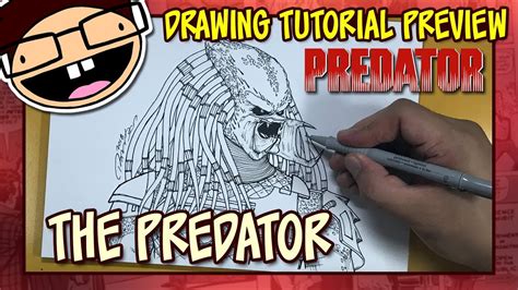Image result for Predator Drawing Tutorial