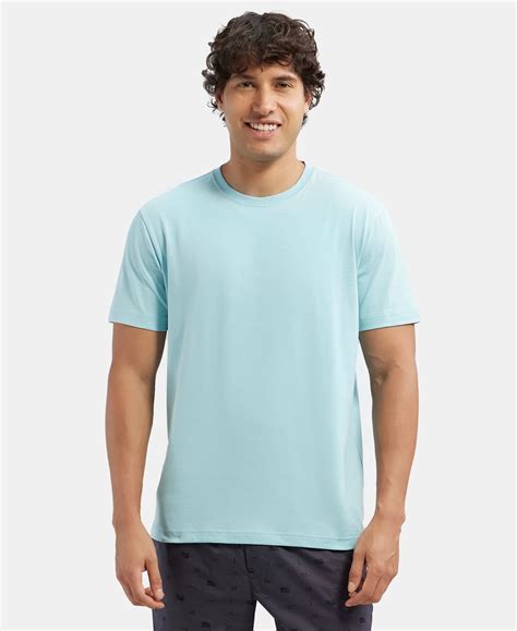 Buy Super Combed Cotton Rich Round Neck Half Sleeve T-Shirt - Sea Angel ...