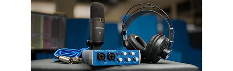 PreSonus 96 Studio High Definition Recording Kit, Blue : Amazon.in ...