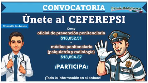 CEFEREPSI abre reclutamiento para oficial oficial de prevención ...