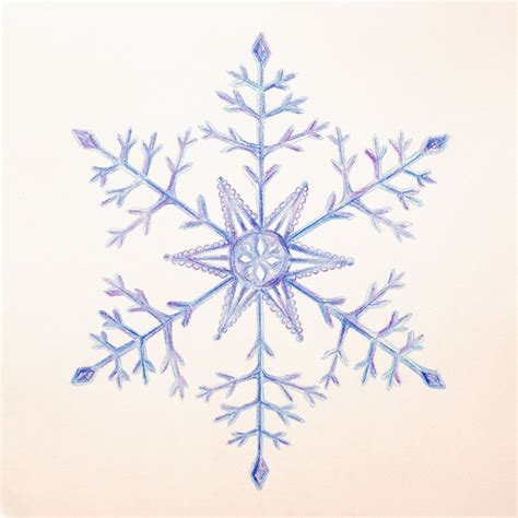 How to Draw a Simple Snowflake 的图像结果