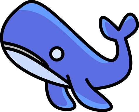 Clip Art Blue Whale