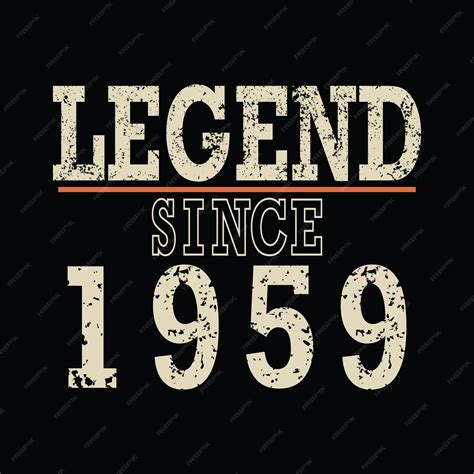 Celebrate 65 years of being a legend with this iconic since 1959 ...